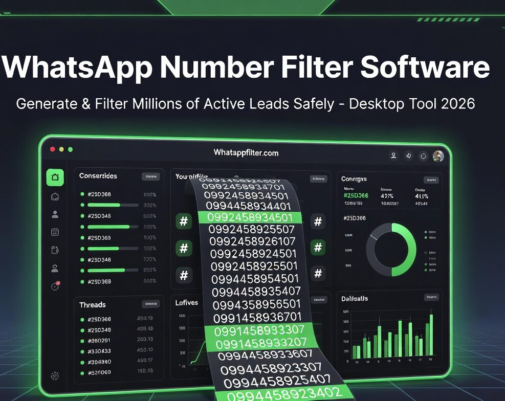 WhatsApp Number Filter Software - Auto Generate & Filter Millions of Active Leads | Desktop Tool Netherlands 2026 - whatsappfilter.com